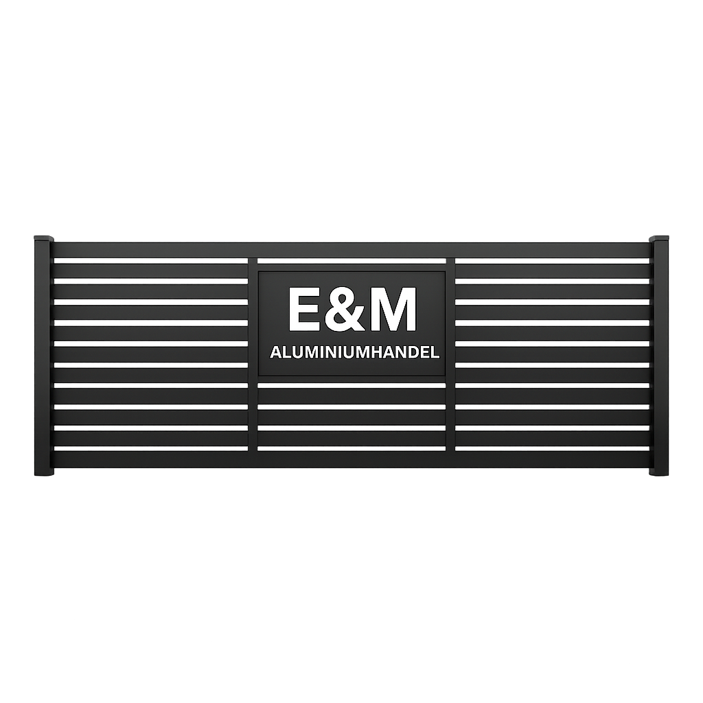 Zaun E&M Aluminiumhandel